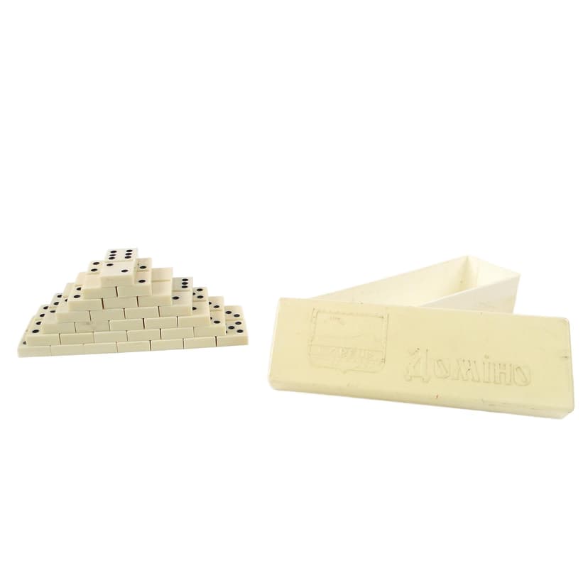 Domino, minimalizm, plastik, ZSRR, lata 70.