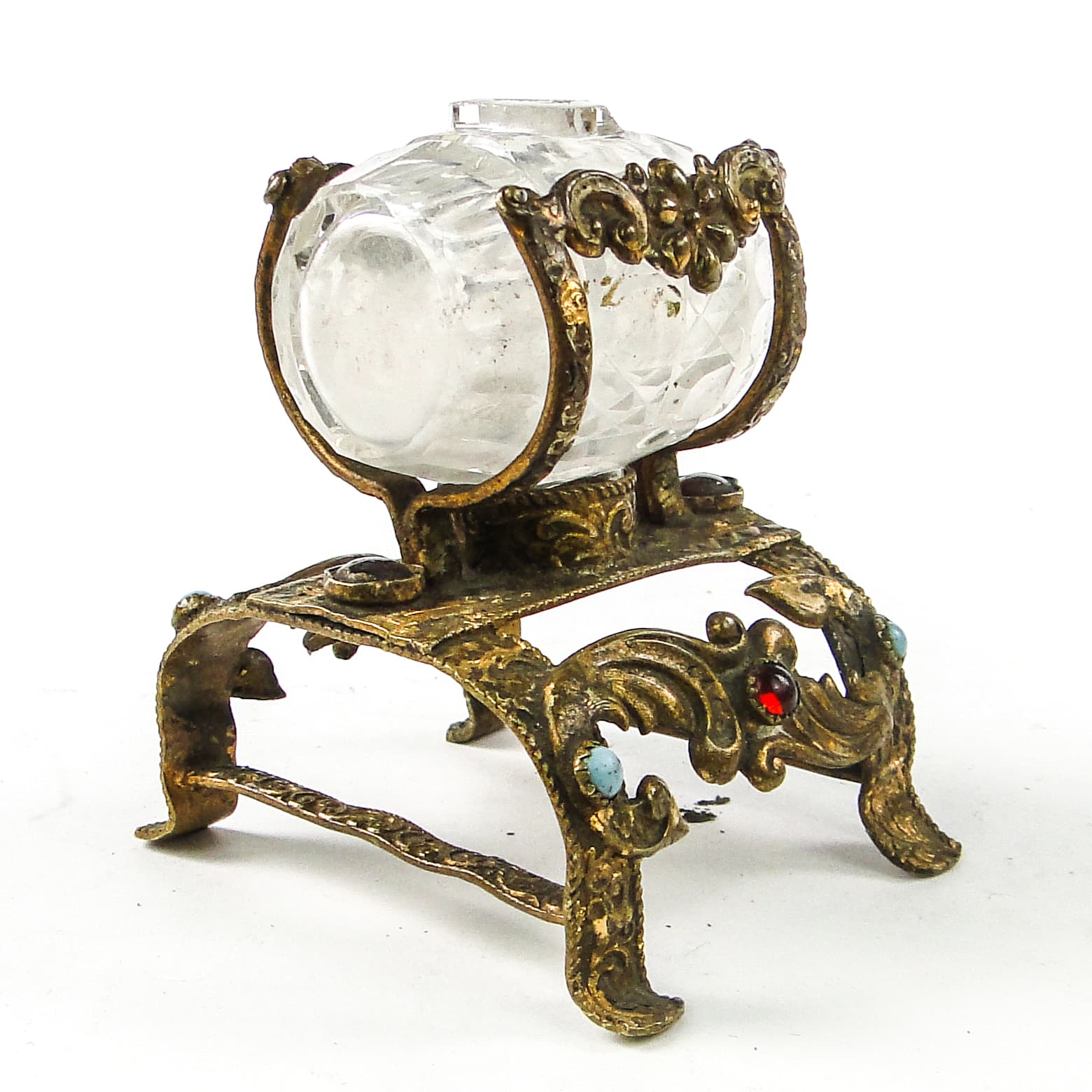 Biedermeier Perfume Bottle, Bohemia, Czech Republic, 19th c. - 111461