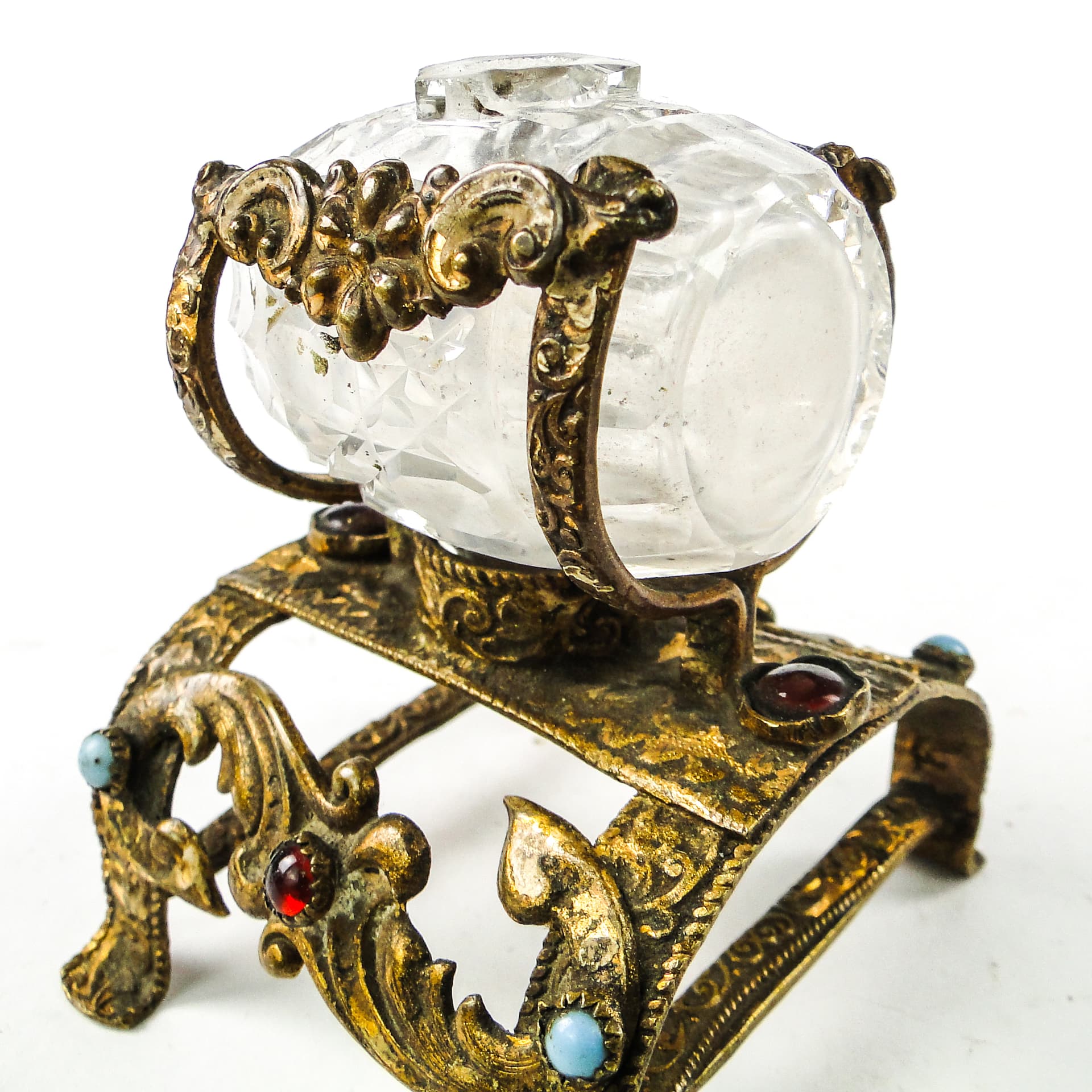 Biedermeier Perfume Bottle, Bohemia, Czech Republic, 19th c. - 111460