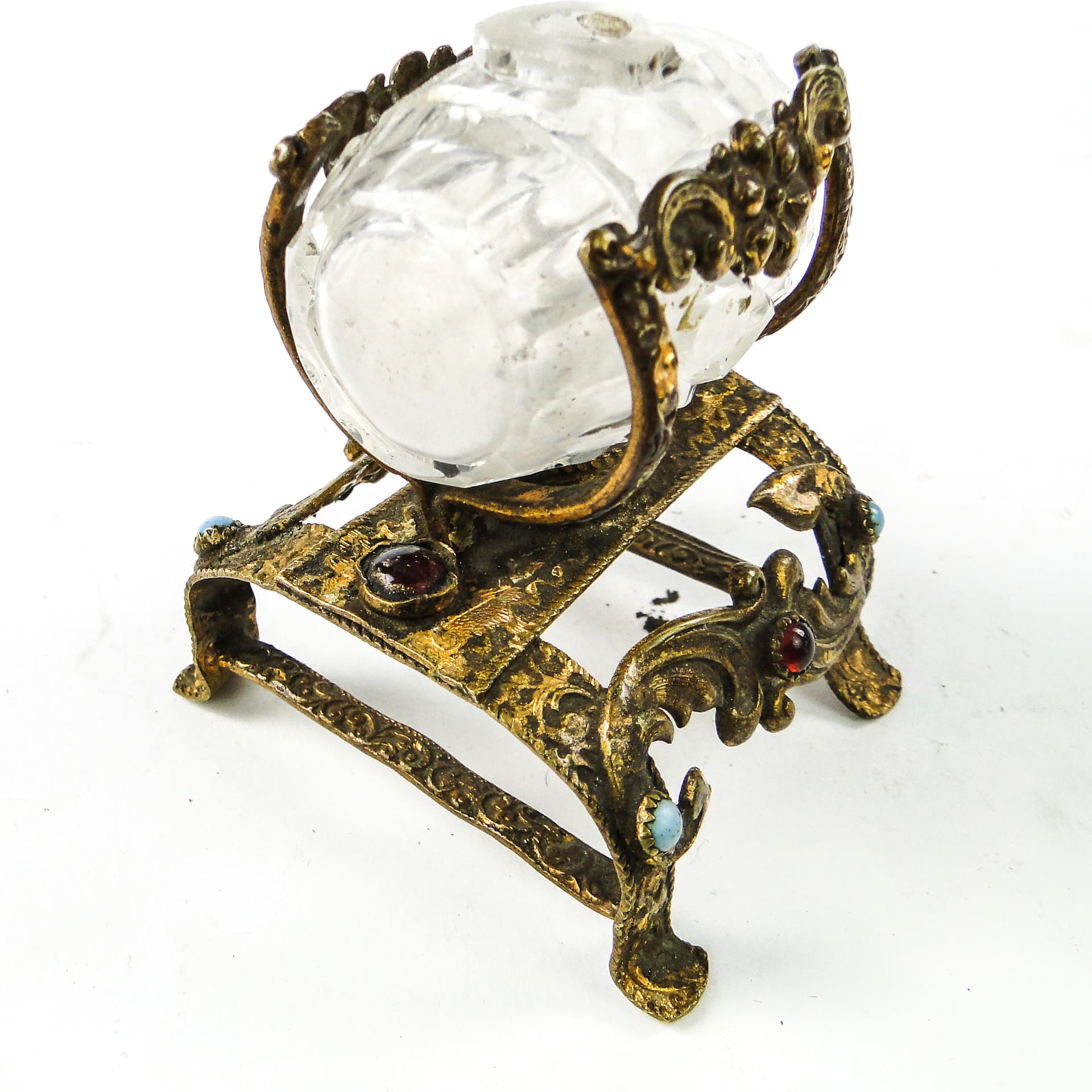 Biedermeier Perfume Bottle, Bohemia, Czech Republic, 19th c. - 111463