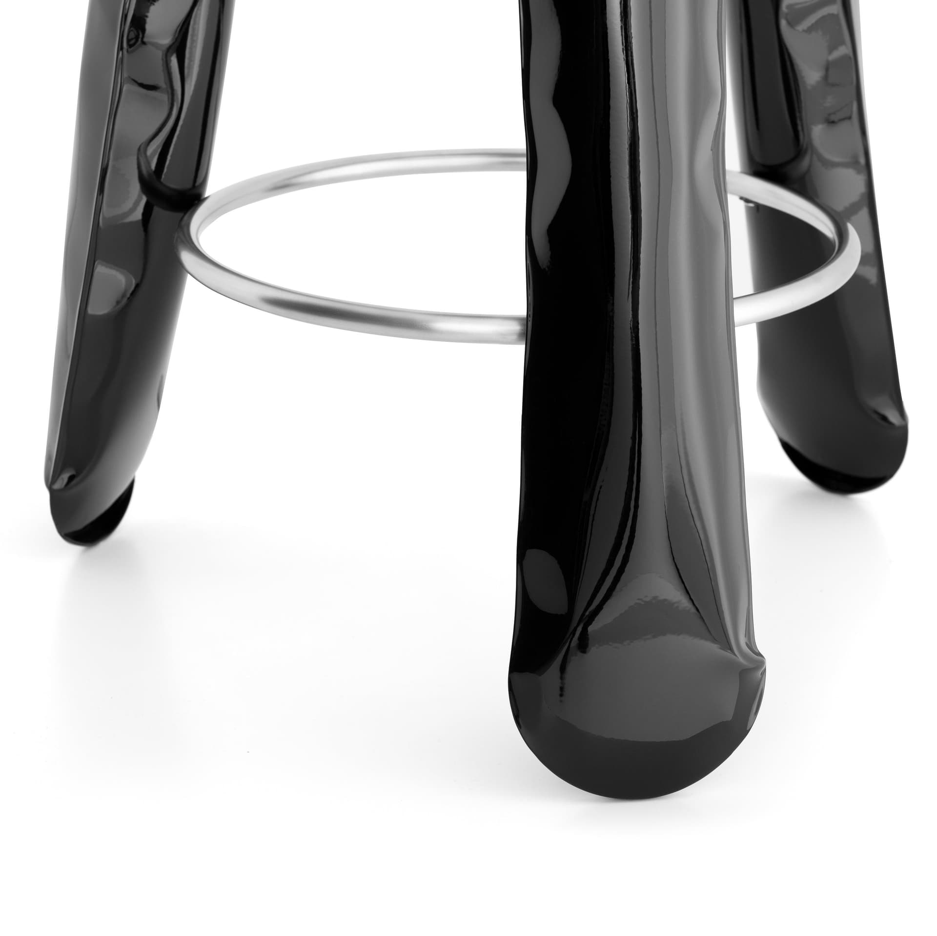 Bar stool PLOPP black, Zieta Studio - 117656