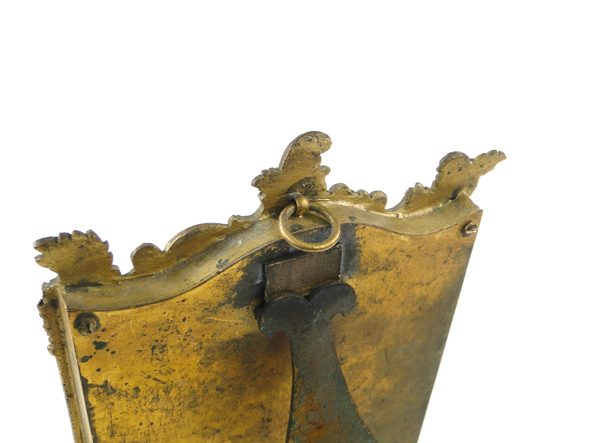 Ramka na zdjęcie Rococo, cyna złocona, mosiądz złocony, Francja, XIX w. - 111513