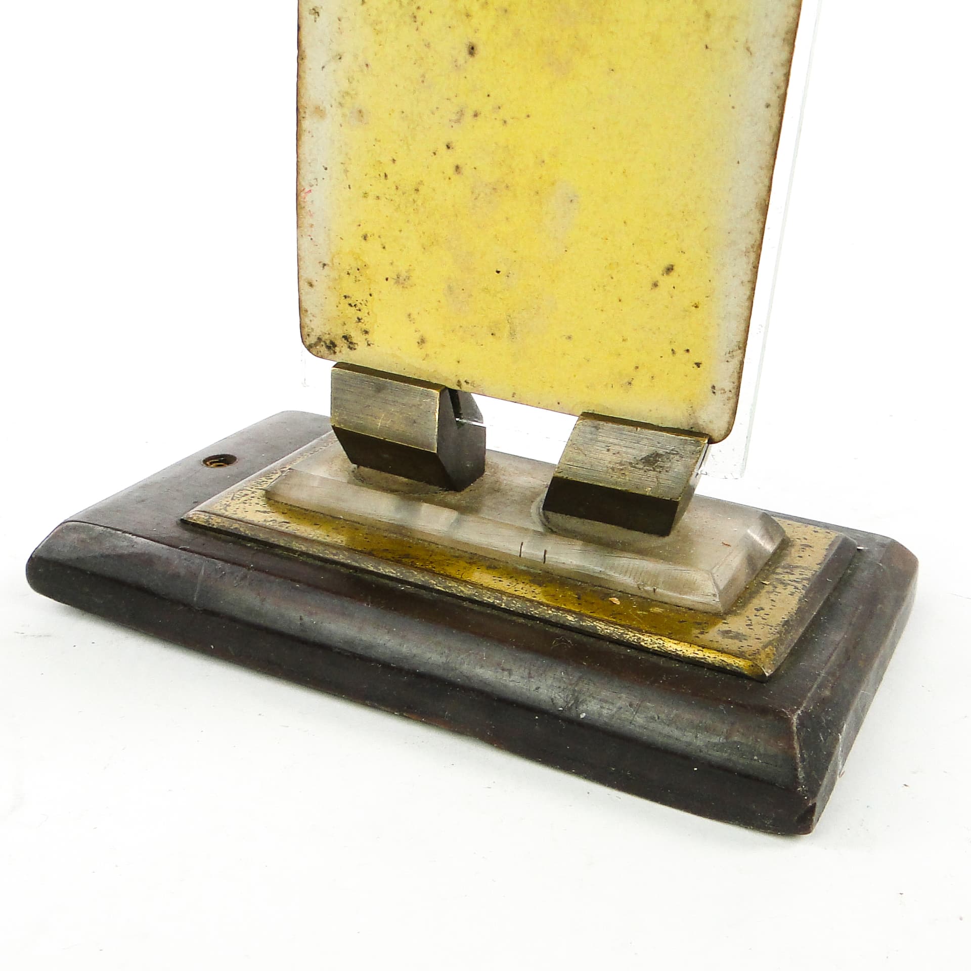 Ramka na zdjęcia Art Deco, buk, mosiądz, Niemcy, lata 30. - 111669