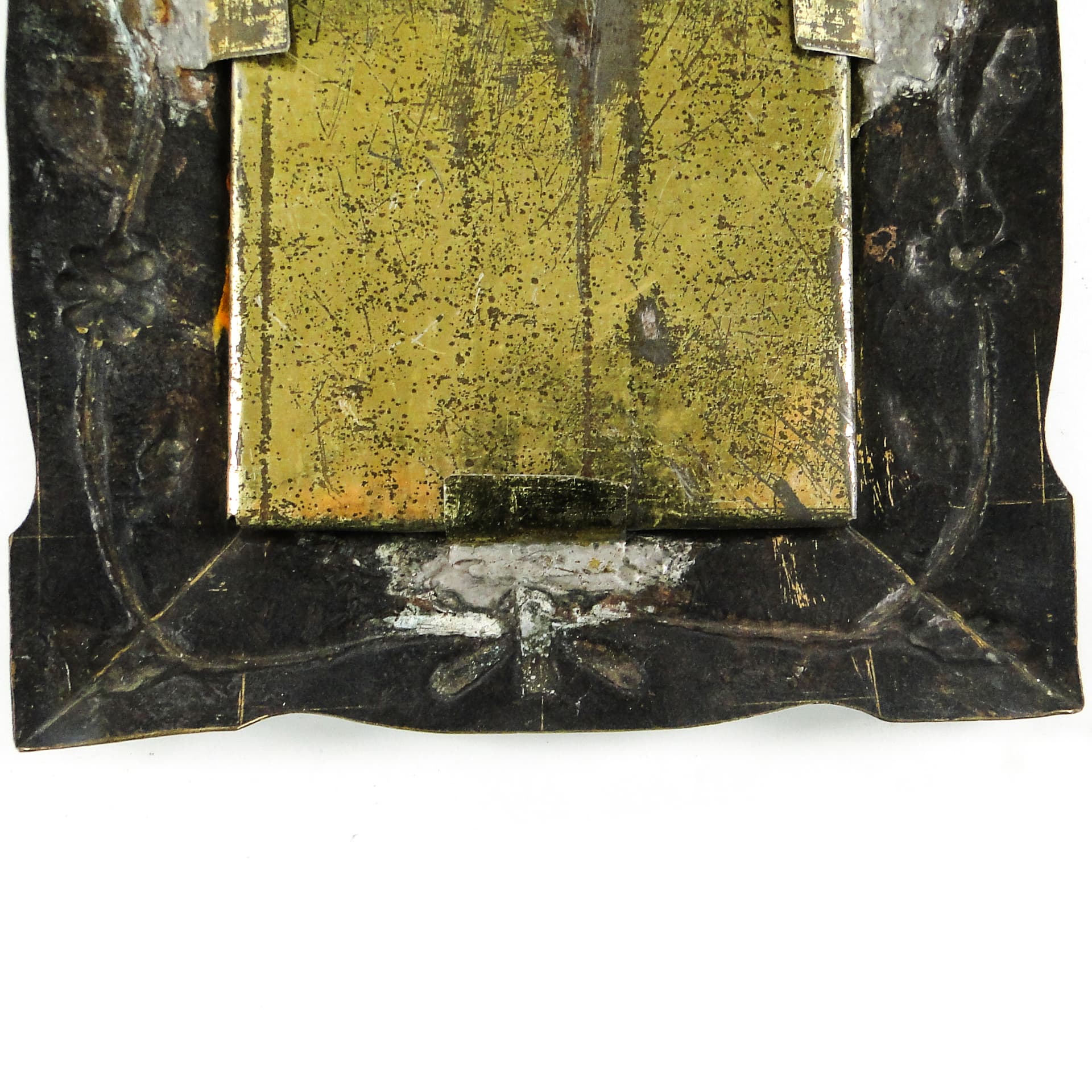 Art Nouveau wall frame, brass, Sweden, early 20th c. - 111838