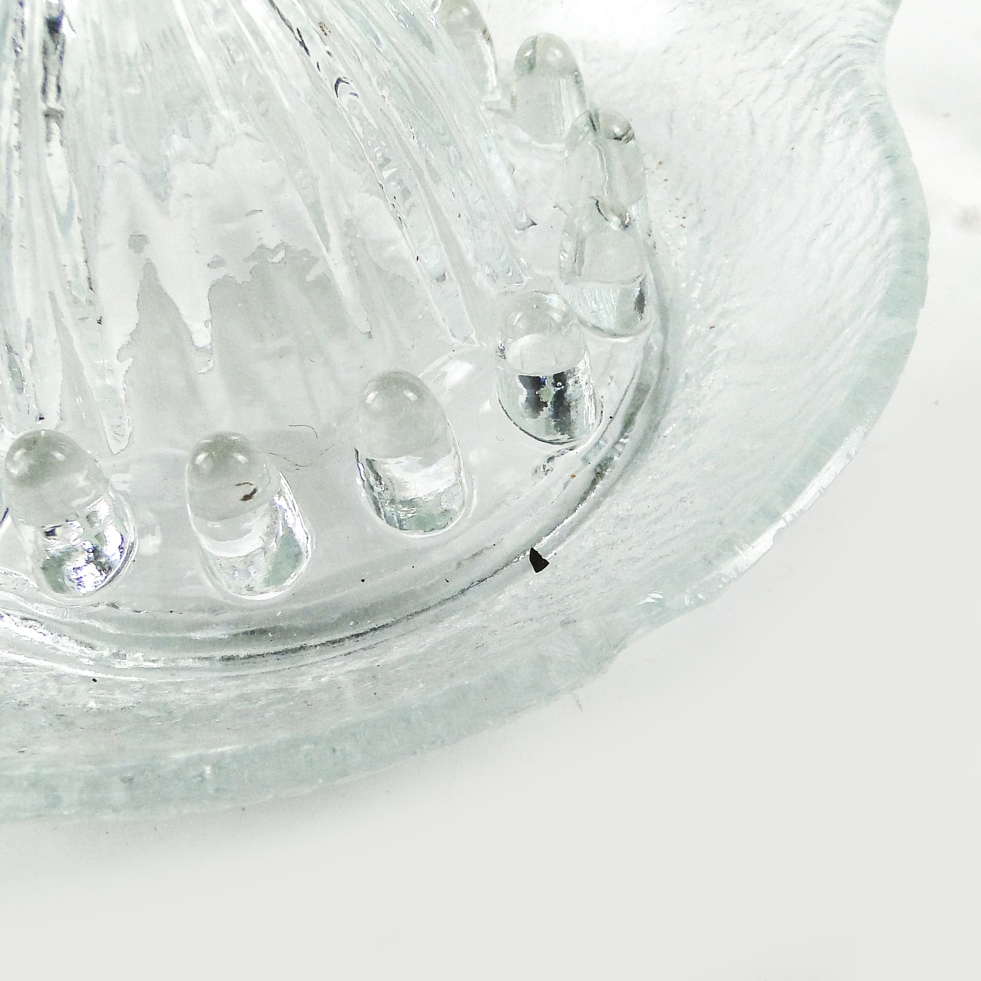 Wyciskacz do cytryn Modernizm, szkło przezroczyste, Ząbkowice, Polska, lata 70. - 111931