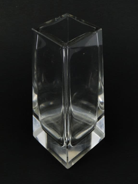 Wazon Art Deco, kryształ, Czechosłowacja, lata 30. - 112037