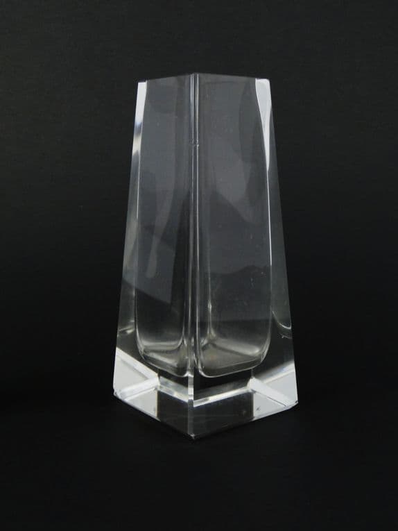 Wazon Art Deco, kryształ, Czechosłowacja, lata 30. - 112033