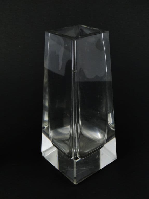 Wazon Art Deco, kryształ, Czechosłowacja, lata 30. - 112034