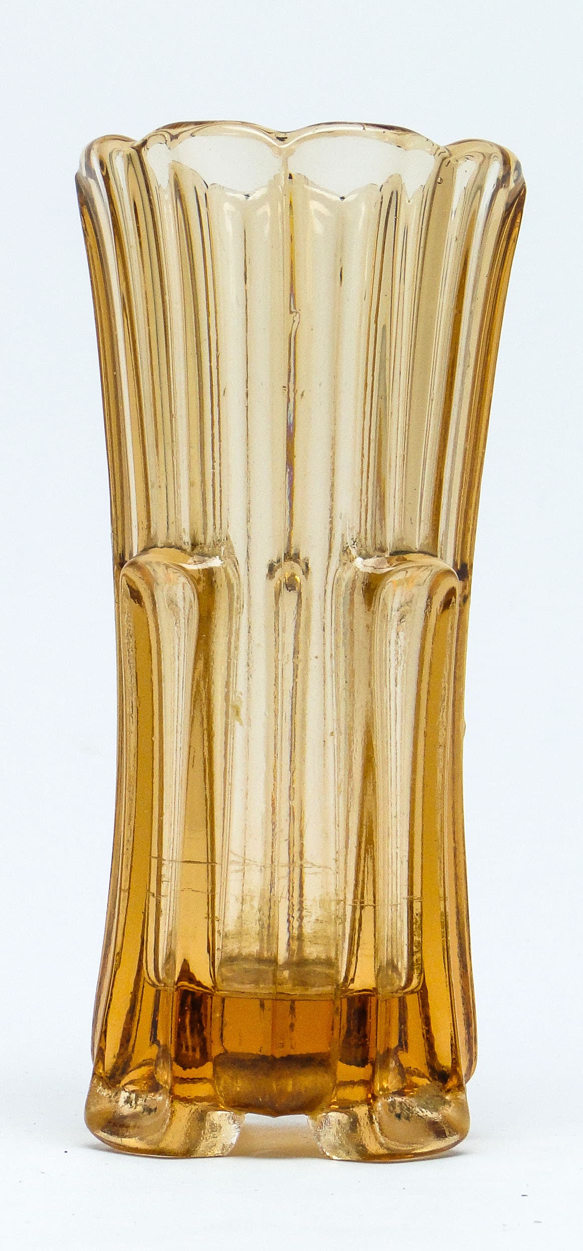 Wazon Mid-century modern, szkło rozalinowe, Polska, lata 50. - 112153