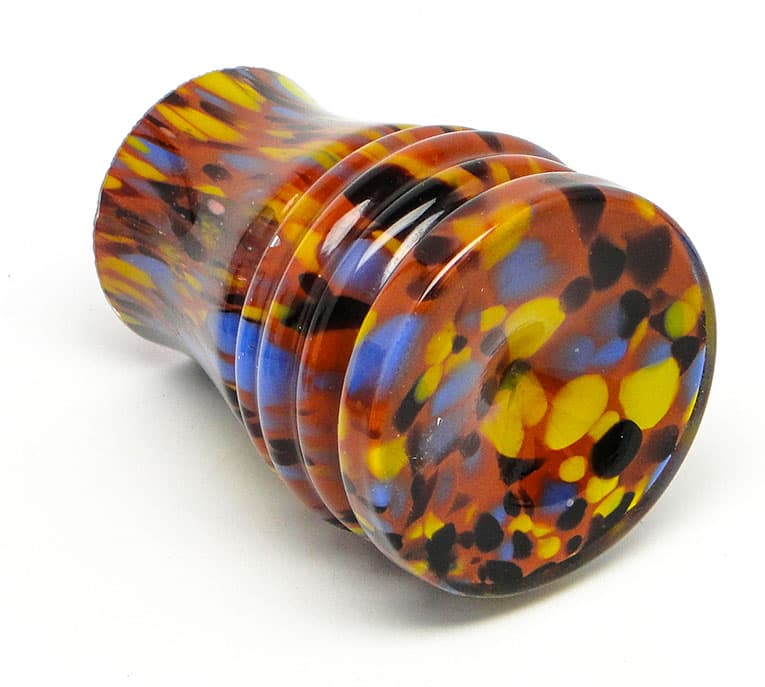 Art Deco Spatterglass vase, glass, Czechoslovakia, 1930s. - 112159