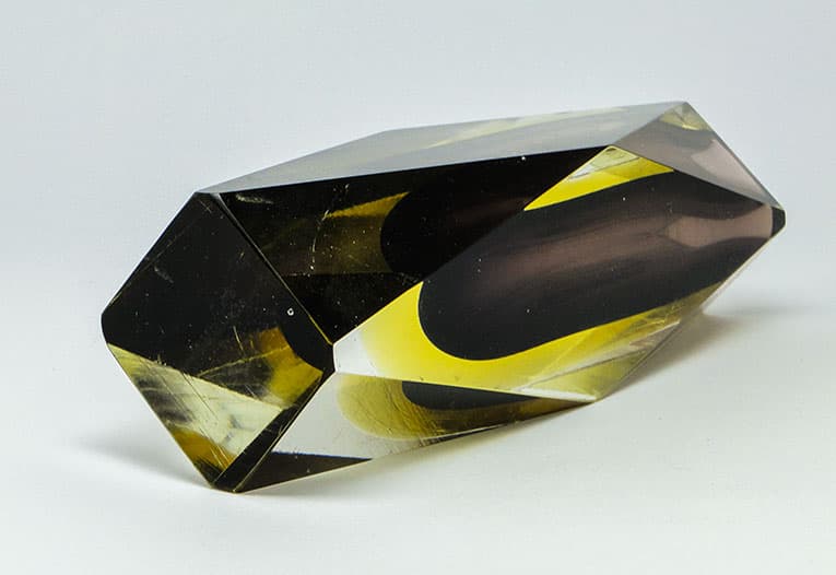 Wazon Sommerso, mid-century modern, szkło, Włochy, lata 50. - 112190