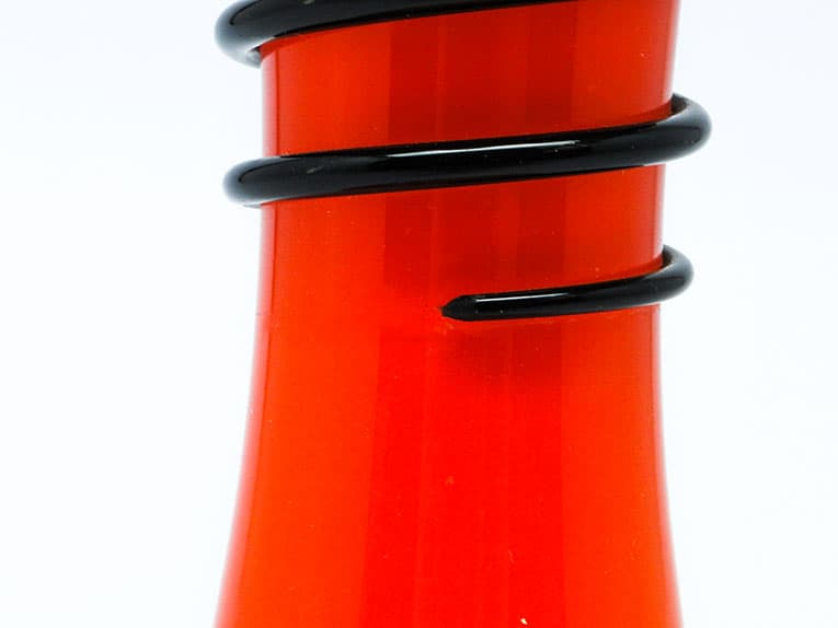 Wazon Tango, Art Deco, szkło, Kralik, Czechosłowacja, lata 30. - 112197