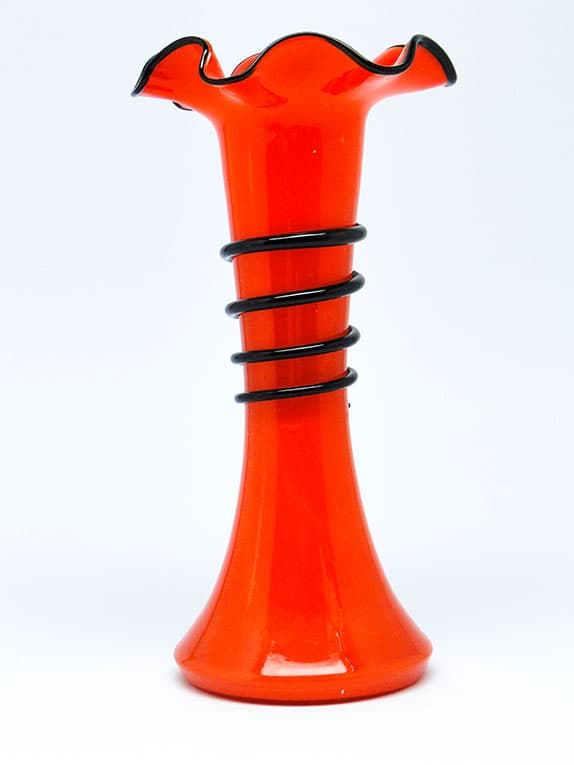 Wazon Tango, Art Deco, szkło, Kralik, Czechosłowacja, lata 30. - 112200