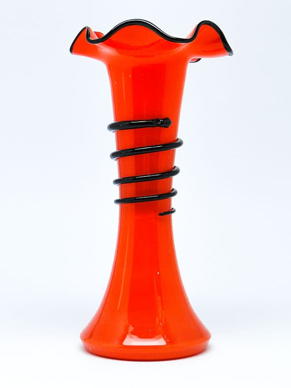 Wazon Tango, Art Deco, szkło, Kralik, Czechosłowacja, lata 30. - 112202