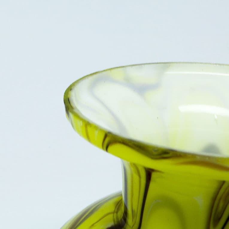 Wazon Art Deco, szkło, Czechosłowacja, lata 30. - 112287