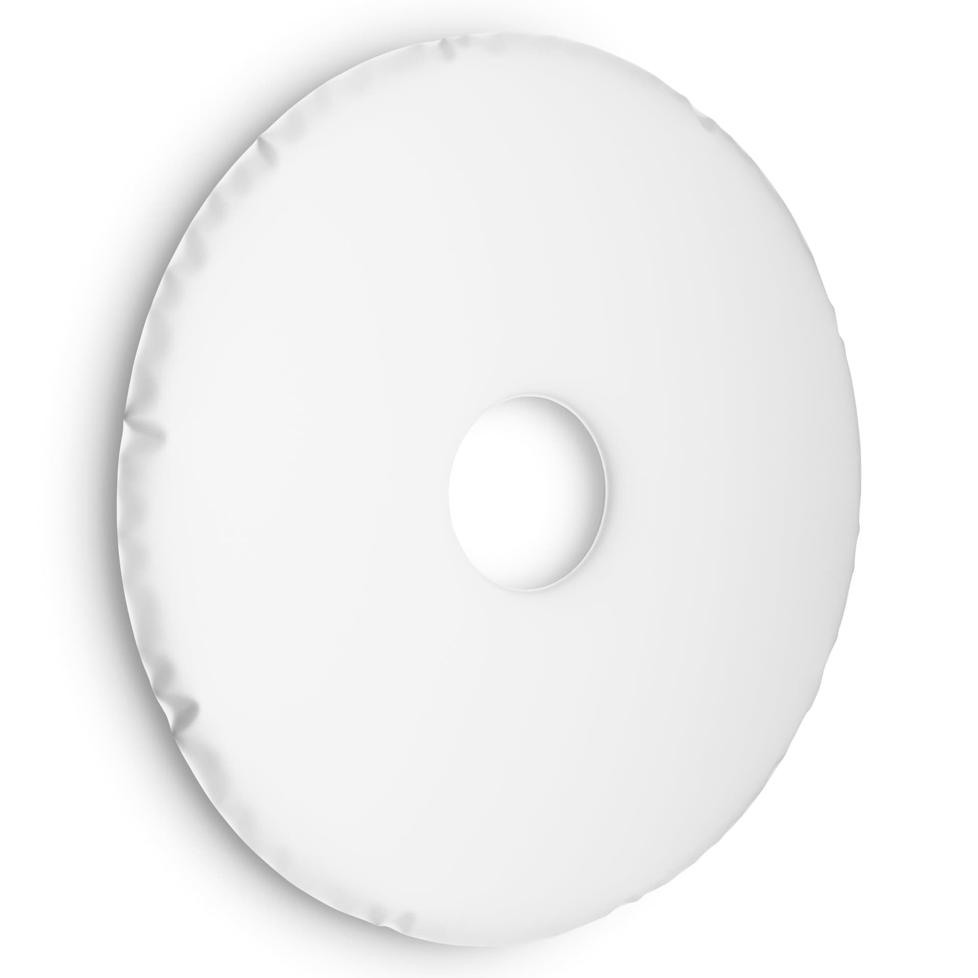 Lustro ścienne RONDO mat białe 95 cm, Zieta Studio - 122969