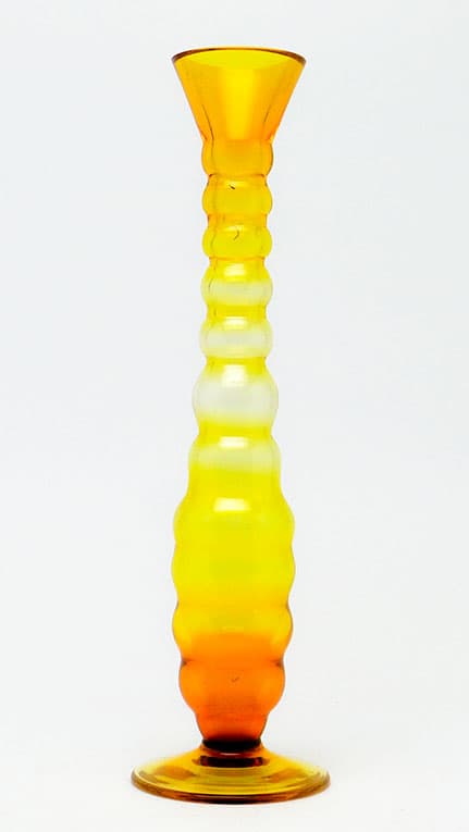 Wazon mid-century modern, szkło, Moser, Czechosłowacja, lata 60. - 112369