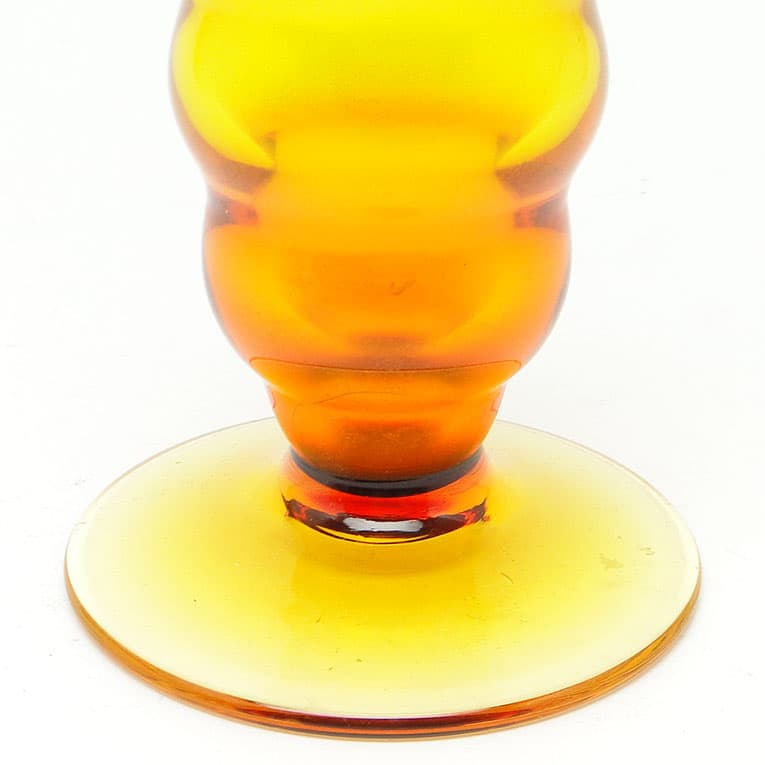 Wazon mid-century modern, szkło, Moser, Czechosłowacja, lata 60. - 112370