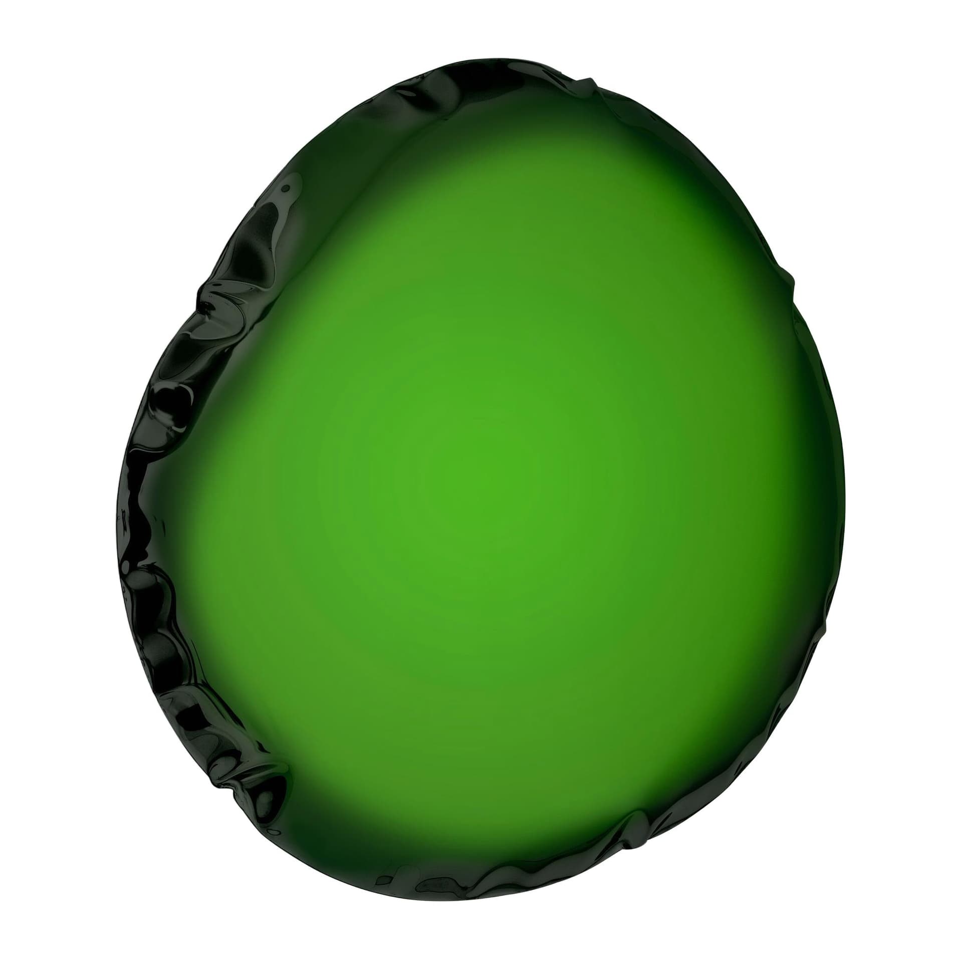 TAFLA O transitions green wall mirror O6, Zieta Studio