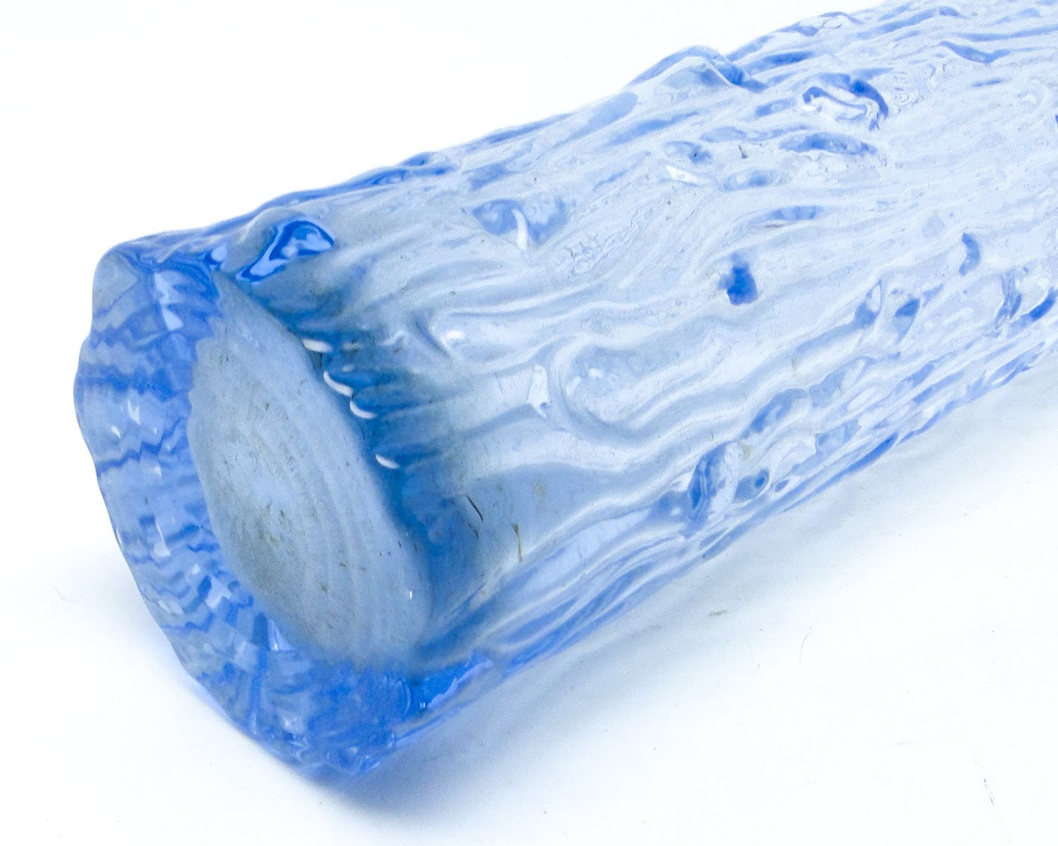 Wazon mid-century modern, szkło prasowane, Czechosłowacja, lata 60. - 112450