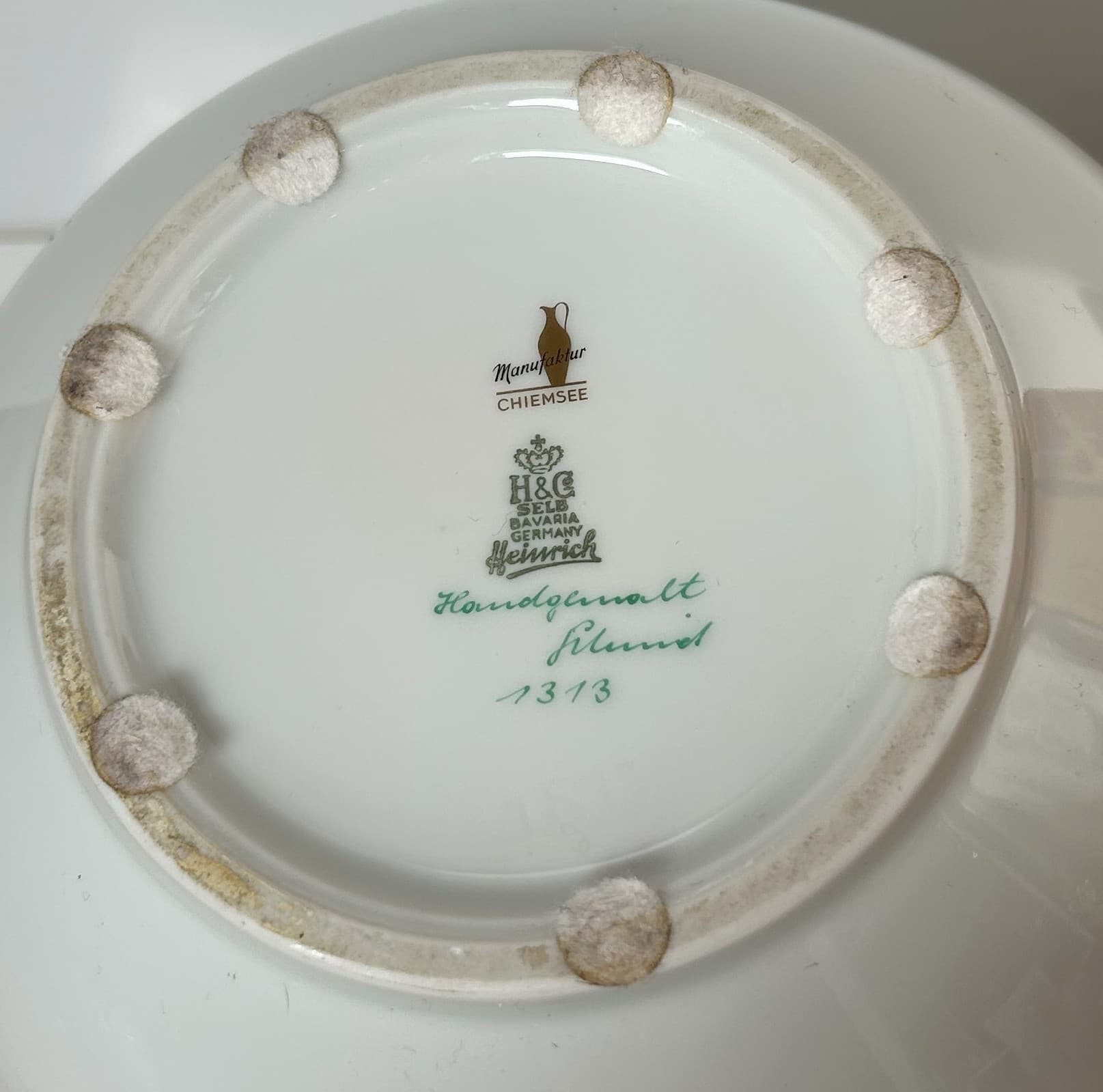 Wazon Chiemsee Selb Bavaria, biały, porcelana, Niemcy, lata 70. - 8145