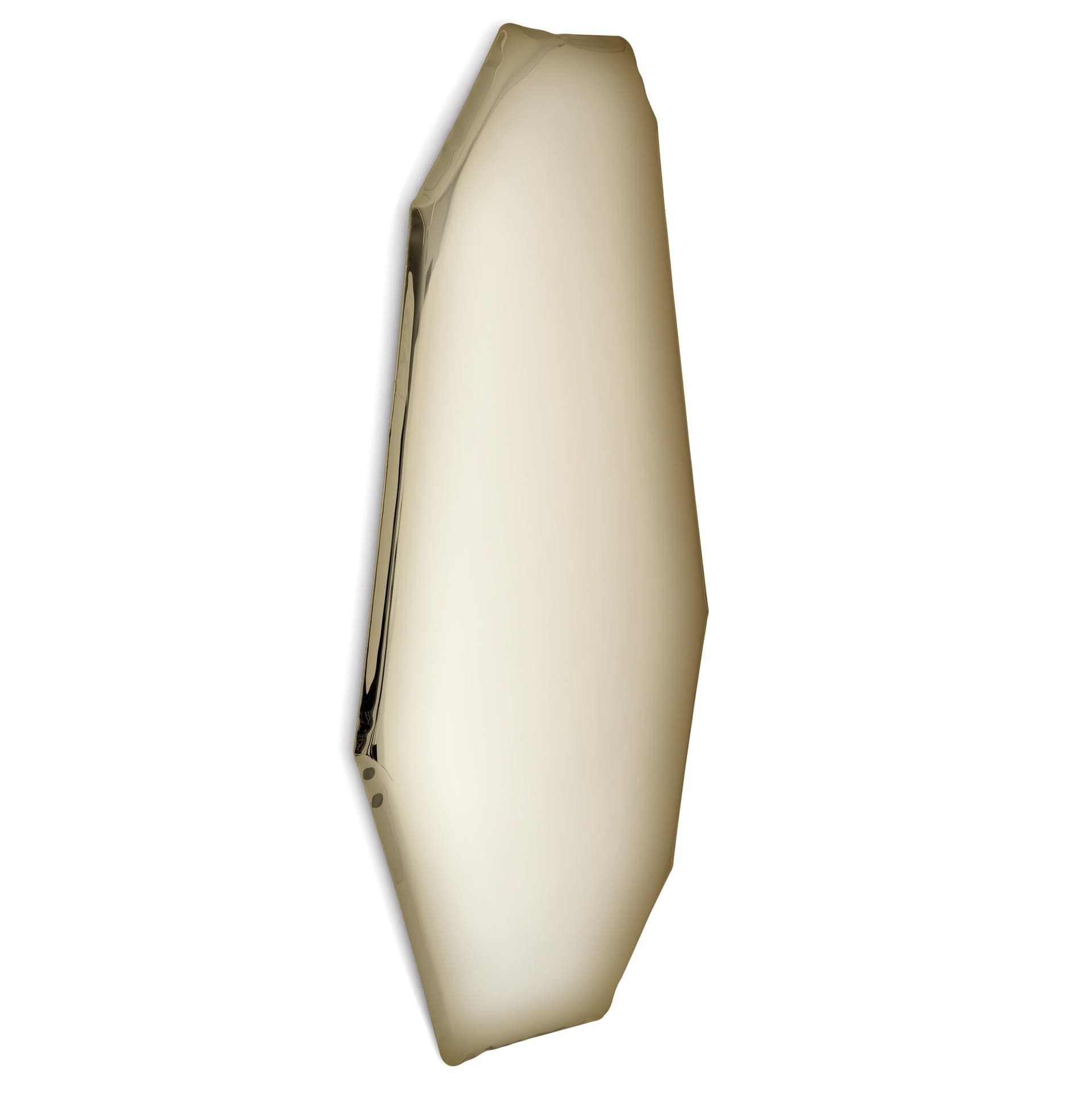 TAFLA C wall mirror, gold, C1, Zieta Studio