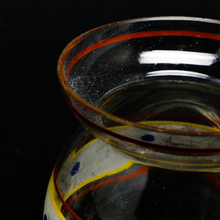 para wazonów, pop art, szkło, Huta Hortensja, Polska, lata 60. - 112642