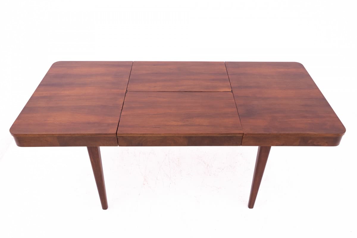 Brązowy stół, proj. J. Halabala, Czechosłowacja, lata 30. - 60429