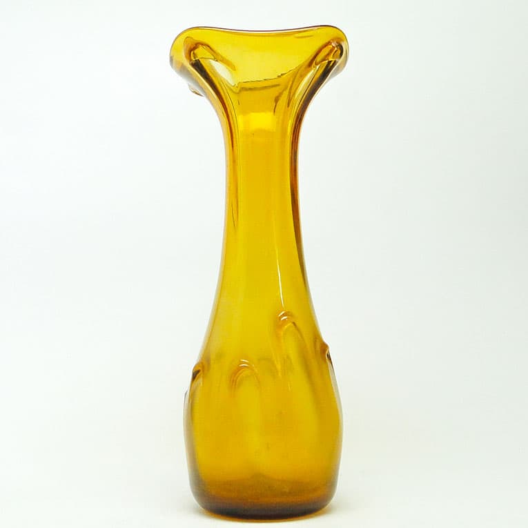 Wazon Sękacz, mid-century modern, szkło, Polska, lata 70. - 112751