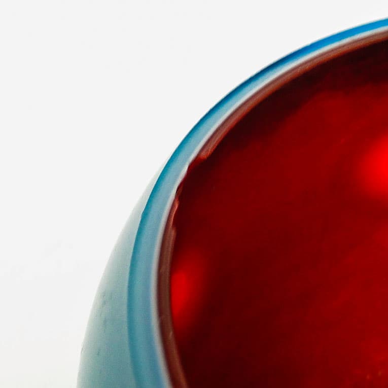 Wazon Art Deco, szkło wielowarstwowe, Niemcy, lata 30. - 112789