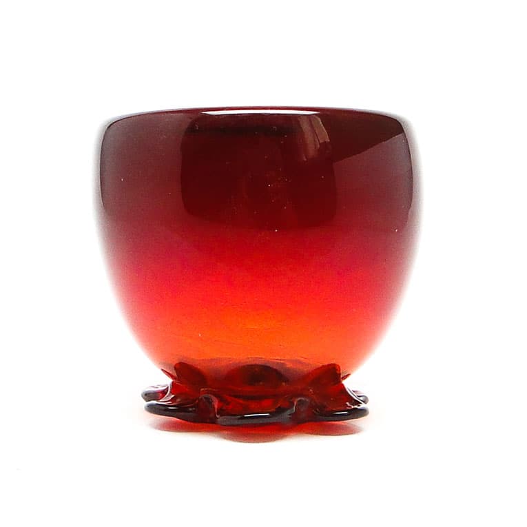 Wazon, mid-century modern, szkło, proj. J. Słuczan-Orkusz, Polska, lata 70. - 112928