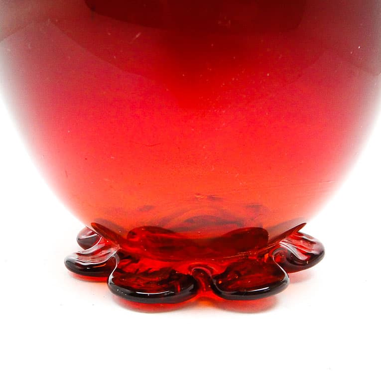 Wazon, mid-century modern, szkło, proj. J. Słuczan-Orkusz, Polska, lata 70. - 112932