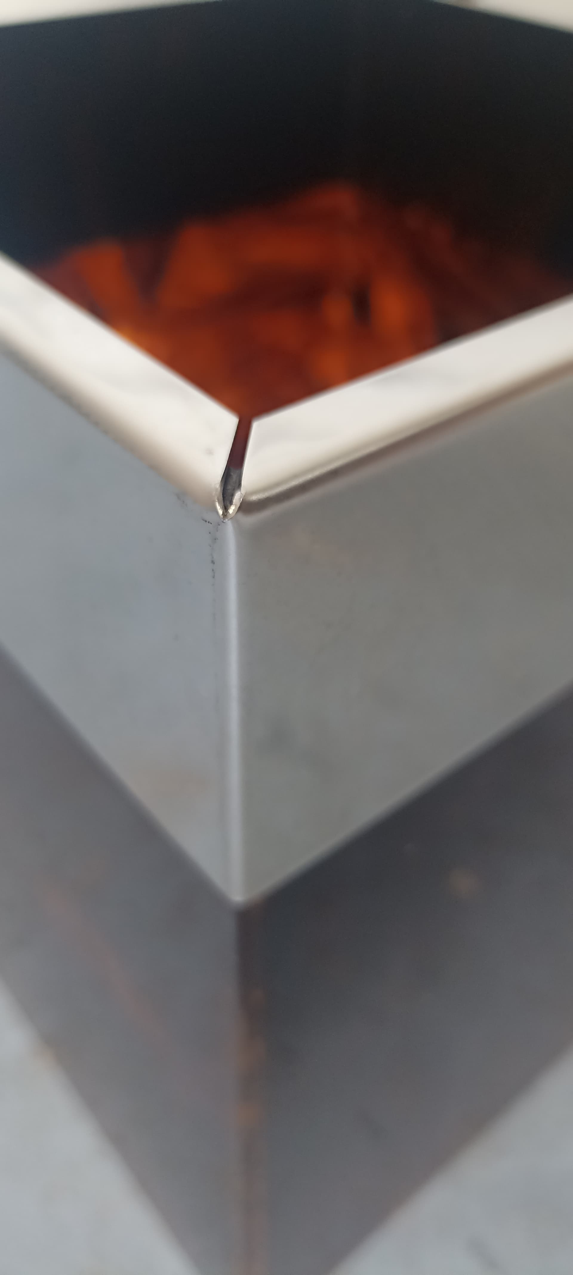 Box, tortoiseshell, brown acrylic, Italy, 1970s. - 112982