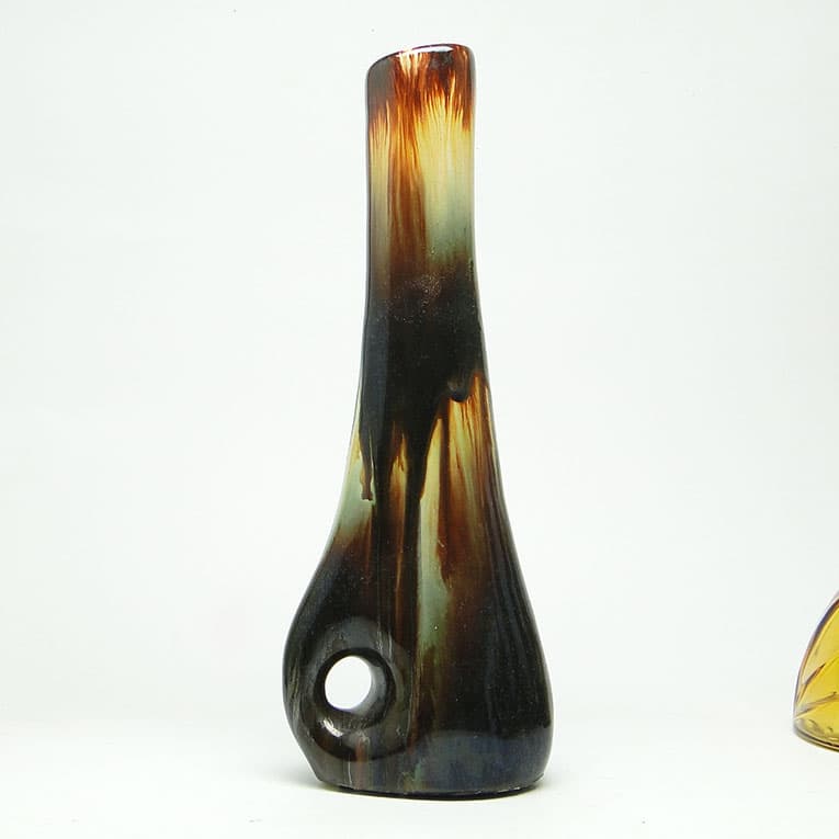 Wazon, mid-century modern, ceramika, Polska, lata 70. - 113044