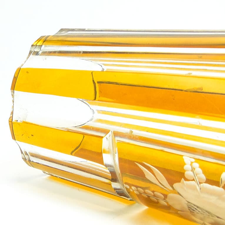 Wazon Mid-Century Modern, kryształ, Huta Julia, Polska, lata 70. - 113174