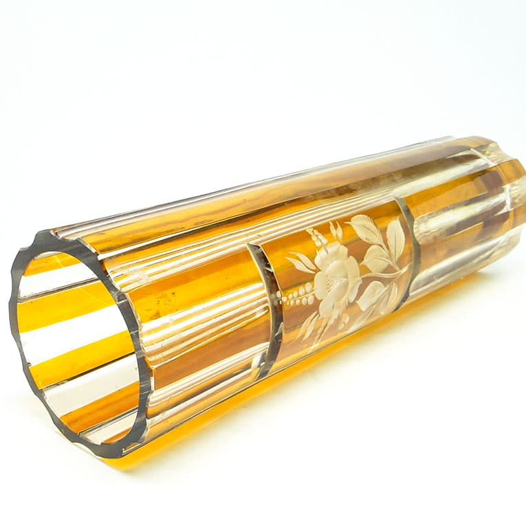 Wazon Mid-Century Modern, kryształ, Huta Julia, Polska, lata 70. - 113170