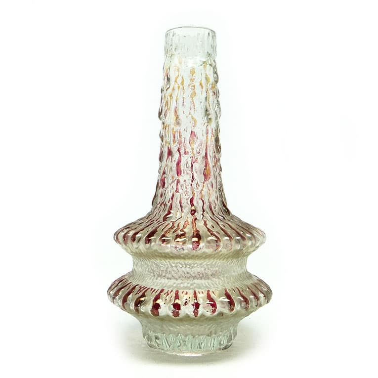 Wazon Mid-century modern, szkło, Finlandia, lata 70. - 113175