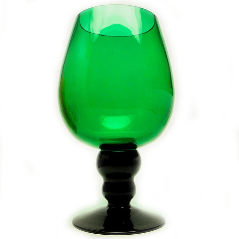 Wazon postmodernizm, szkło, Huta Hortensja, Polska, lata 60. - 113200