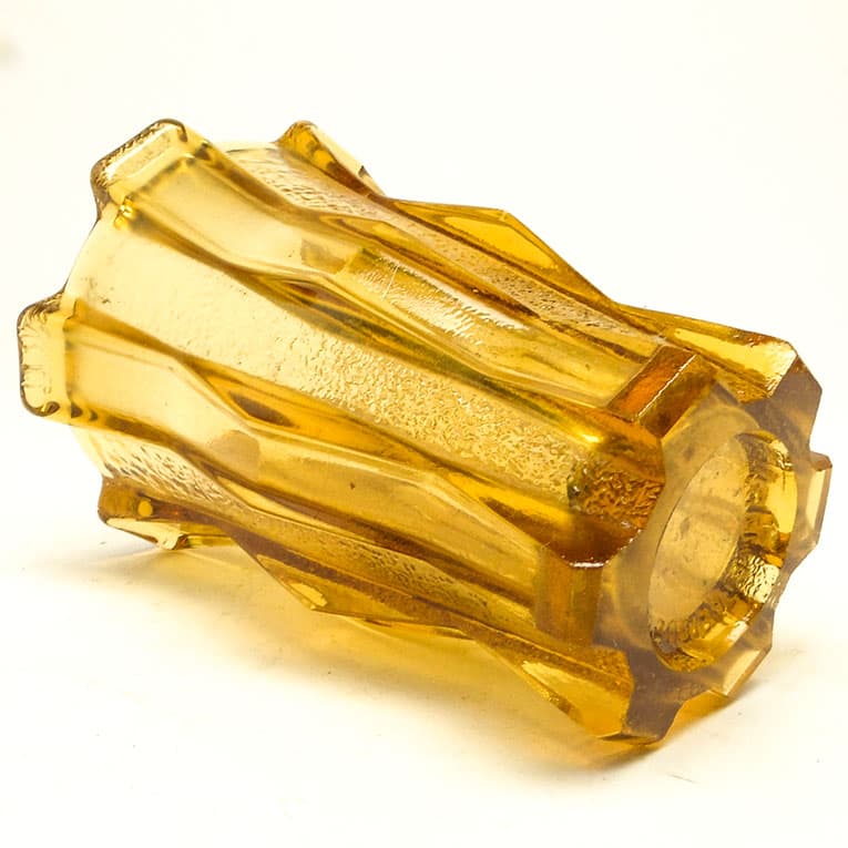 Wazon mid-century modern, szkło prasowane, Belgia, lata 50. - 113216