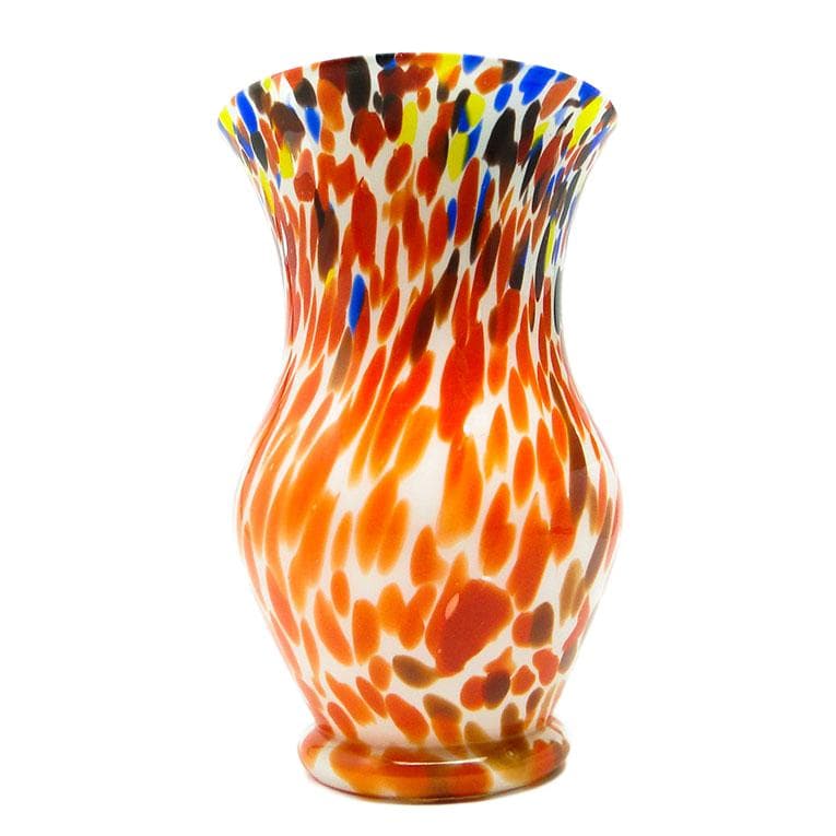 Wazon Murano, Mid-century modern, szkło, Włochy, lata 50.