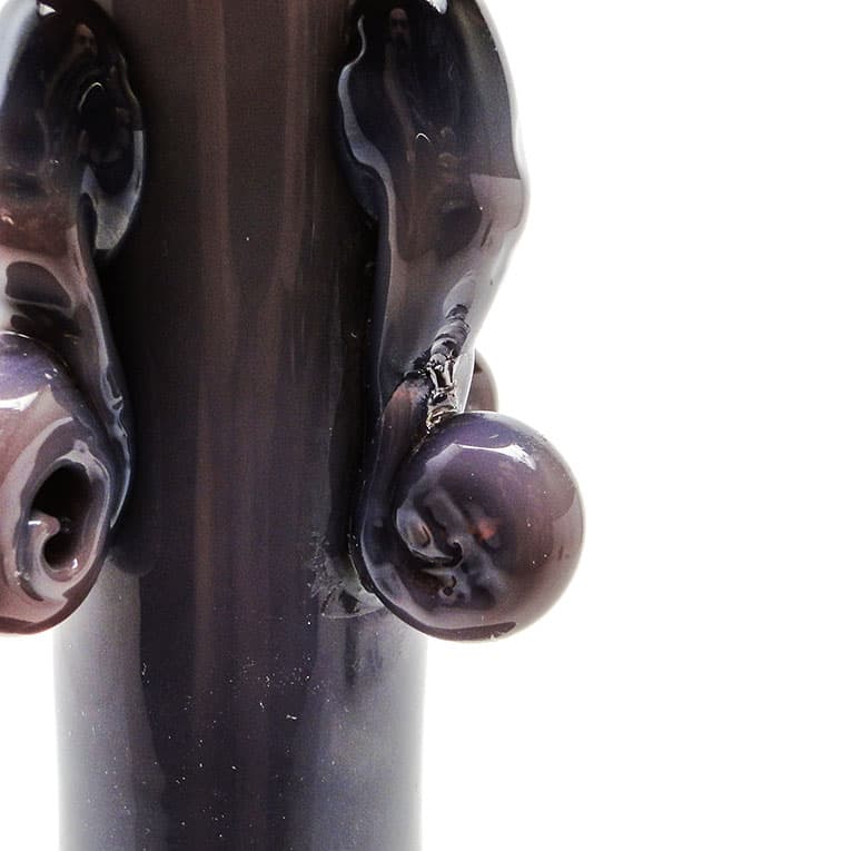 Wazon Modernizm, szkło, proj. J. Słuczan-Orkusz, Polska, lata 70. - 113420