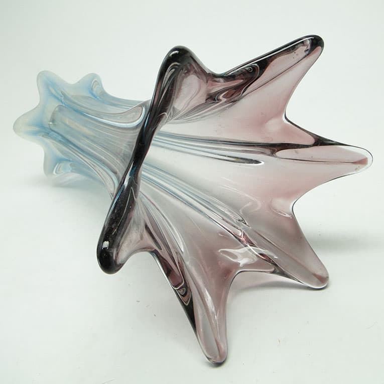 Wazon Murano, Sommerso, szkło, proj. F. Poli, Włochy, lata 50. - 113496