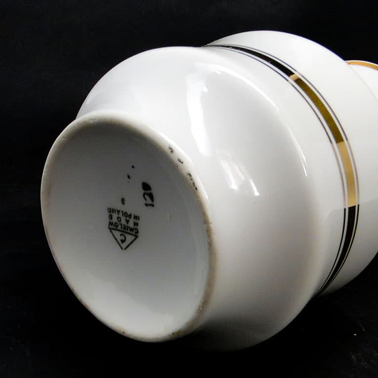 Wazon Postmodernizm Mid-century modern, porcelana, Ćmielów, Polska, lata 70. - 113688