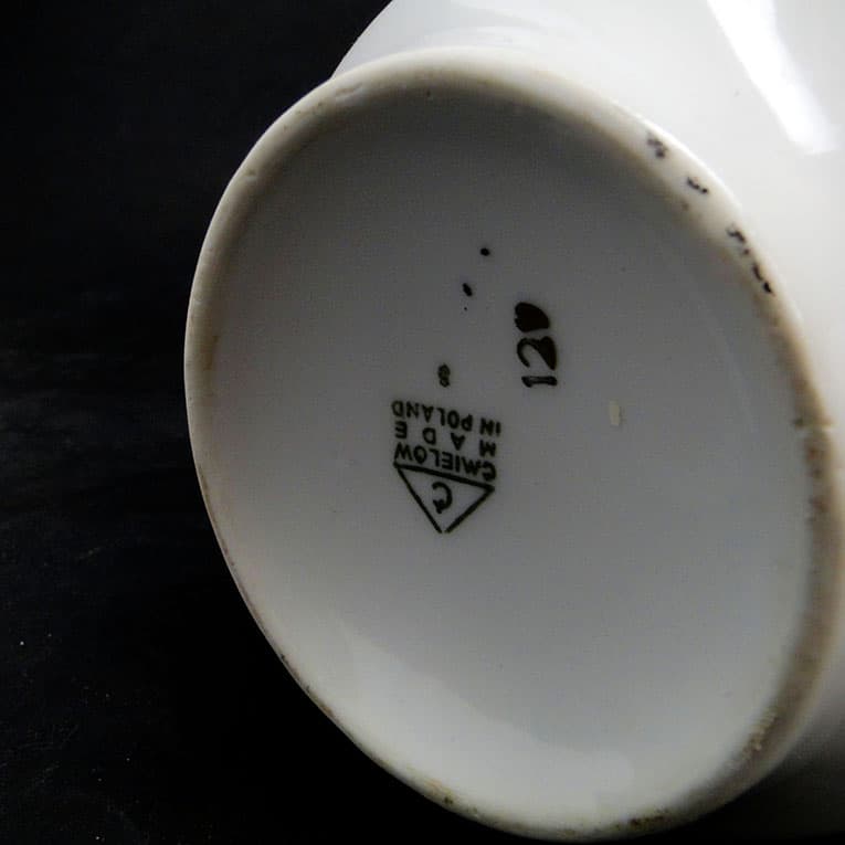 Wazon Postmodernizm Mid-century modern, porcelana, Ćmielów, Polska, lata 70. - 113689