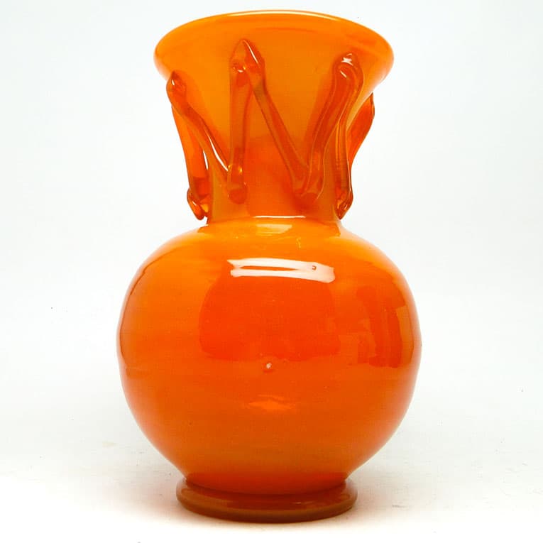 Wazon, mid-century modern, szkło, proj. J. Słuczan-Orkusz, Polska, lata 70. - 113922