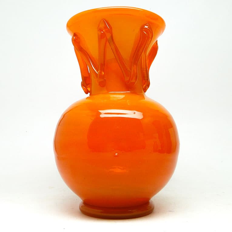 Wazon, mid-century modern, szkło, proj. J. Słuczan-Orkusz, Polska, lata 70. - 113923