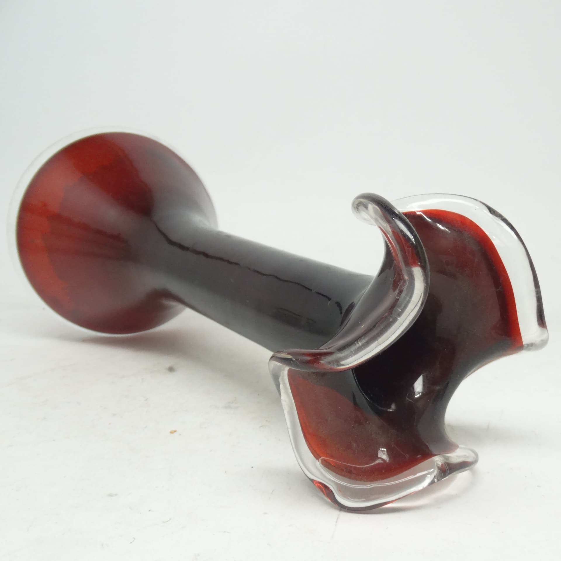 Wazon mid-century modern, szkło, Polska, lata 70. - 114071