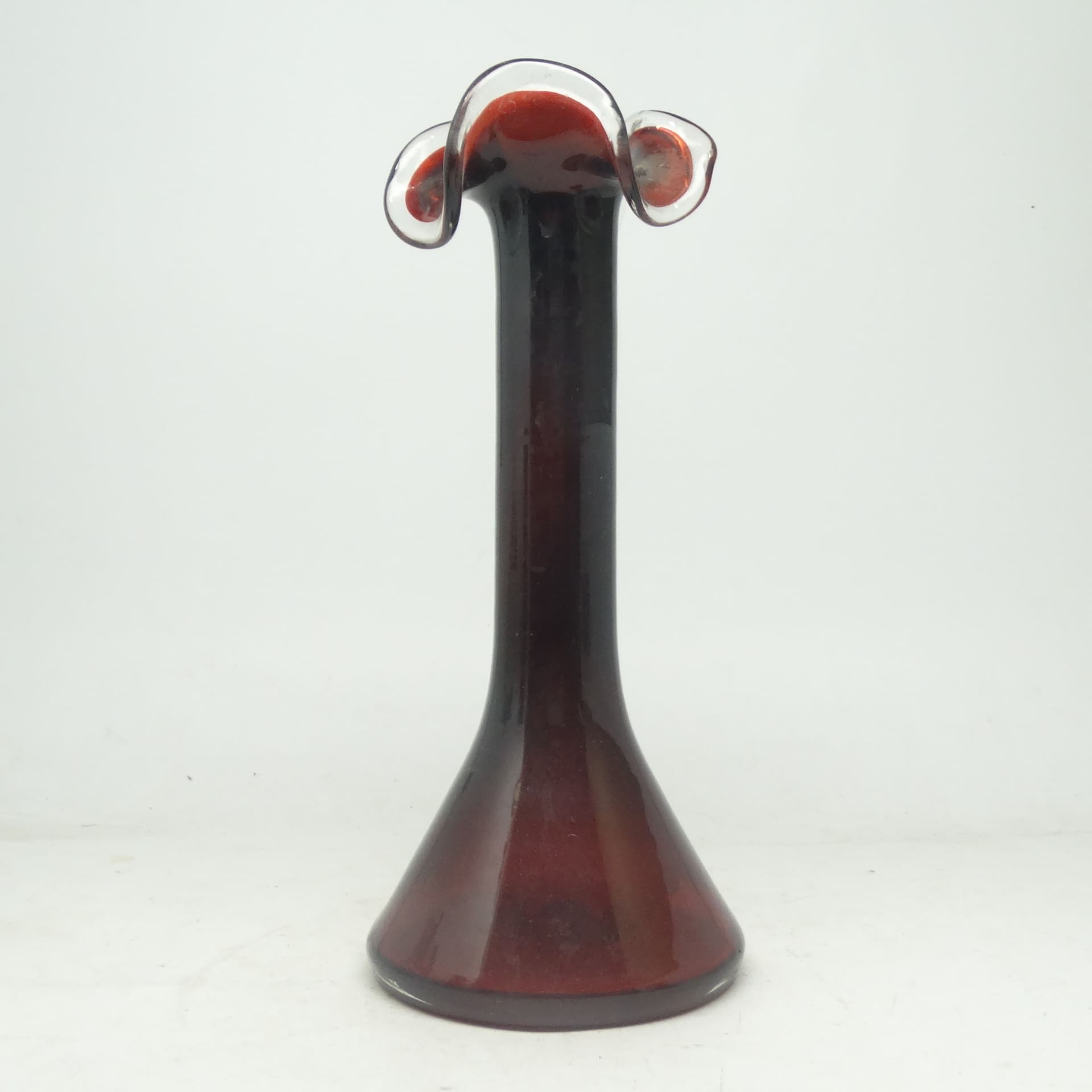 Wazon mid-century modern, szkło, Polska, lata 70. - 114067