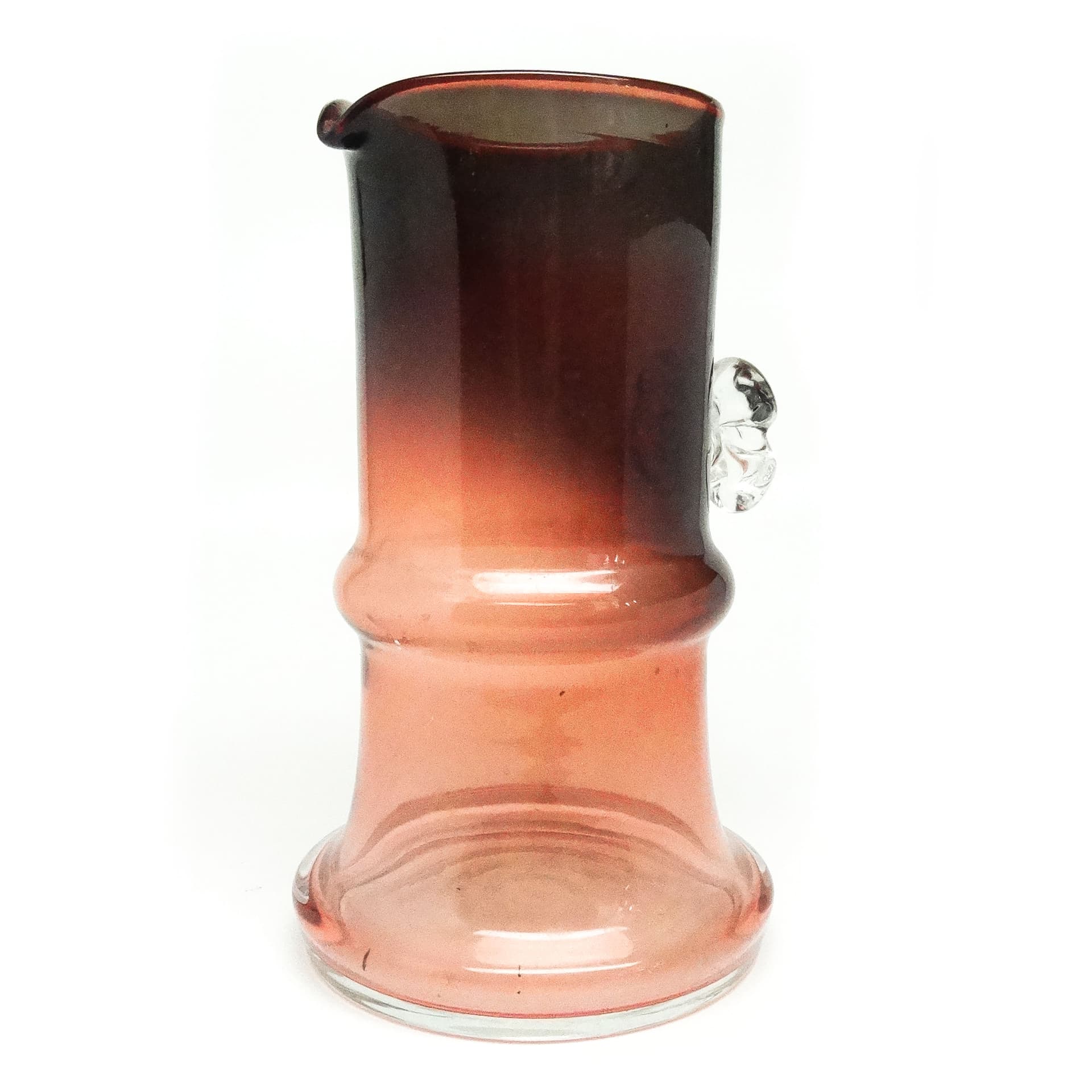 Wazon, polski modernizm, szkło, HSG Tarnowiec, Polska, lata 70. - 114082