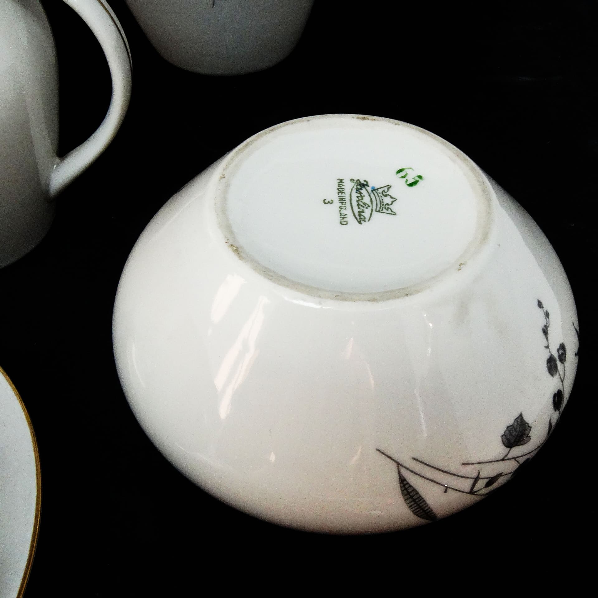 Joanna coffee set, Modernism, porcelain, Poland, 1970s. - 114520